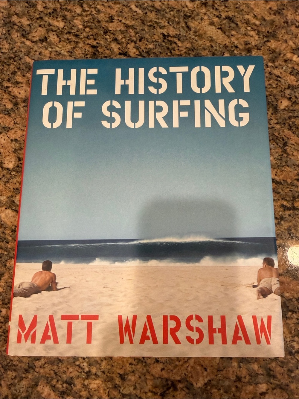 The History of Surfing by Matt Warshaw - Blue & White Cover